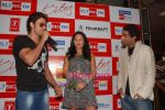 Hrithik Roshan and Barbara Mori at BIG FM Studios to greet the winners of Love Unlimited contest on 21st May 2010 (11).JPG